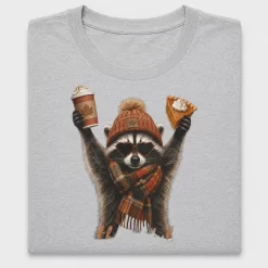 Fall Raccoon DTF Transfer
