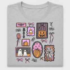 Preppy Halloween Frames DTF Transfer