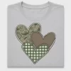 Camo Heart Plaid DTF Transfer