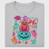 Preppy Neon Halloween Pumpkin DTF Transfer