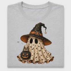 Wizard Ghost Pumpkin DTF Transfer