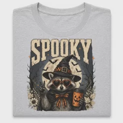 Spooky Raccoon DTF Transfer