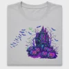 Spooky Haunted House Pumpkin DTF Transfer