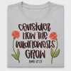 Wildflower Bible Verse DTF Transfer