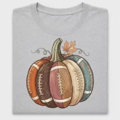 Football Fall Pumpkin DTF Transfer