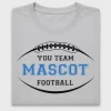 Custom Team Mascot Football DTF Transfer