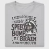 Funny Raccoon Speed Bump DTF Transfer