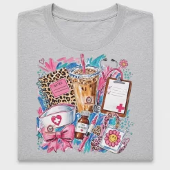 Preppy Nurse Coquette DTF Transfer