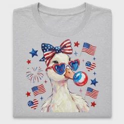 Patriotic Goose DTF Transfer