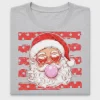 Retro Santa Bubble Gum DTF Transfer
