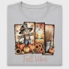 Fall Vibes Scarecrow DTF Transfer