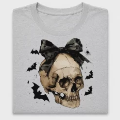 Coquette Skull DTF Transfer