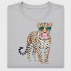 Cheetah Bubble Gum DTF Transfer
