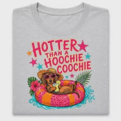 Hotter Than A Hoochie Dachshund DTF Transfer