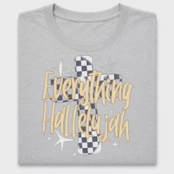Everything Hallelujah Checkered DTF Transfer