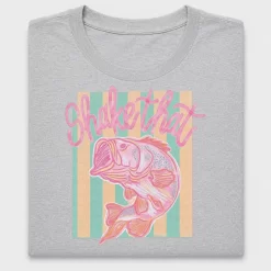 Shake That Bass Fishing DTF Transfer
