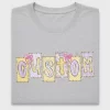 Custom Floral Patchwork DTF Transfer