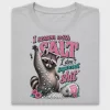 Retro Sarcastic Raccoon DTF Transfer