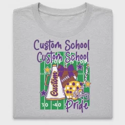 Custom School Football Pride DTF Transfer