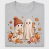 Fall Ghost Pumpkin DTF Transfer