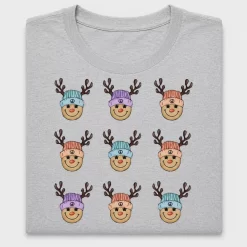 Retro Reindeer Collage DTF Transfer