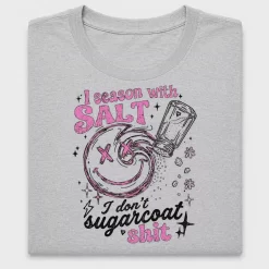 Retro Sassy Salt & Sarcasm DTF Transfer