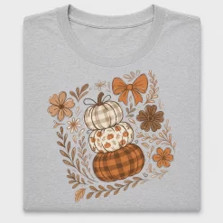 Fall Pumpkin Bow DTF Transfer