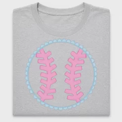 Baseball Stitching DTF Transfer Design