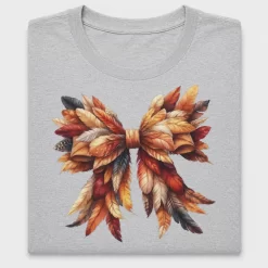 Fall Feather Bow DTF Transfer
