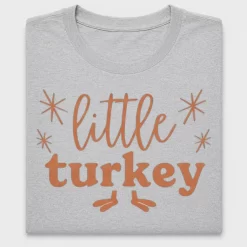 Little Turkey Thanksgiving DTF Transfer
