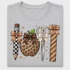 Teacher Leopard Print Apple DTF Transfer