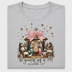 Nativity Manger Scene DTF Transfer