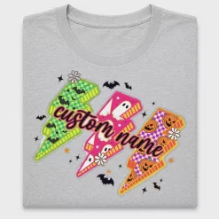 Retro Halloween Lightning Bolt DTF Transfer