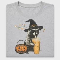 Halloween Raccoon Witch DTF Transfer