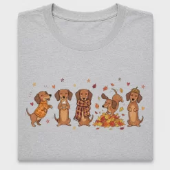 Fall Dachshund DTF Transfer