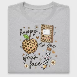 Back to School Leopard DTF Transfer