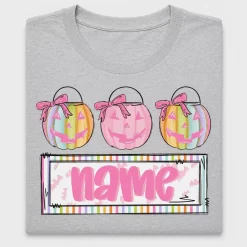Pastel Mama Pumpkin Bucket DTF Transfer