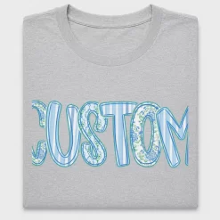 Custom Hand Lettered Floral DTF Transfer