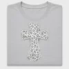 Leopard Cross Pearl DTF Transfer