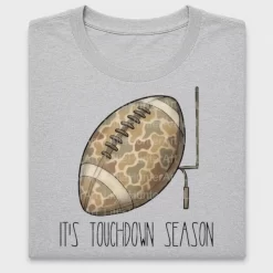 Camo Football Touchdown Season DTF Transfer