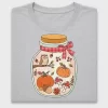 Autumn Bookish Jar DTF Transfer