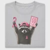 Cancer Awareness Raccoon DTF Transfer