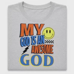 My God Is Awesome DTF Transfer