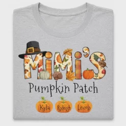 Mimi Pumpkin Patch Personalized DTF Transfer
