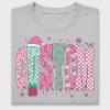 Preppy Pink Christmas DTF Transfer