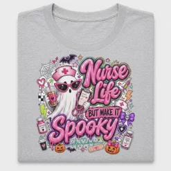 Nurse Life Spooky Halloween DTF Transfer