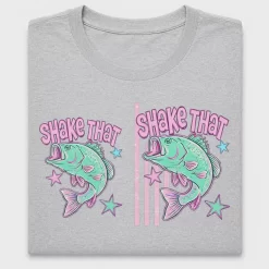 Shake That Bass Fishing DTF Transfer