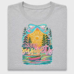 Chasing Sunsets DTF Transfer