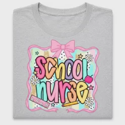 School Nurse Coquette DTF Transfer