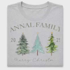 Annual Family Merry Christmas DTF Transfer